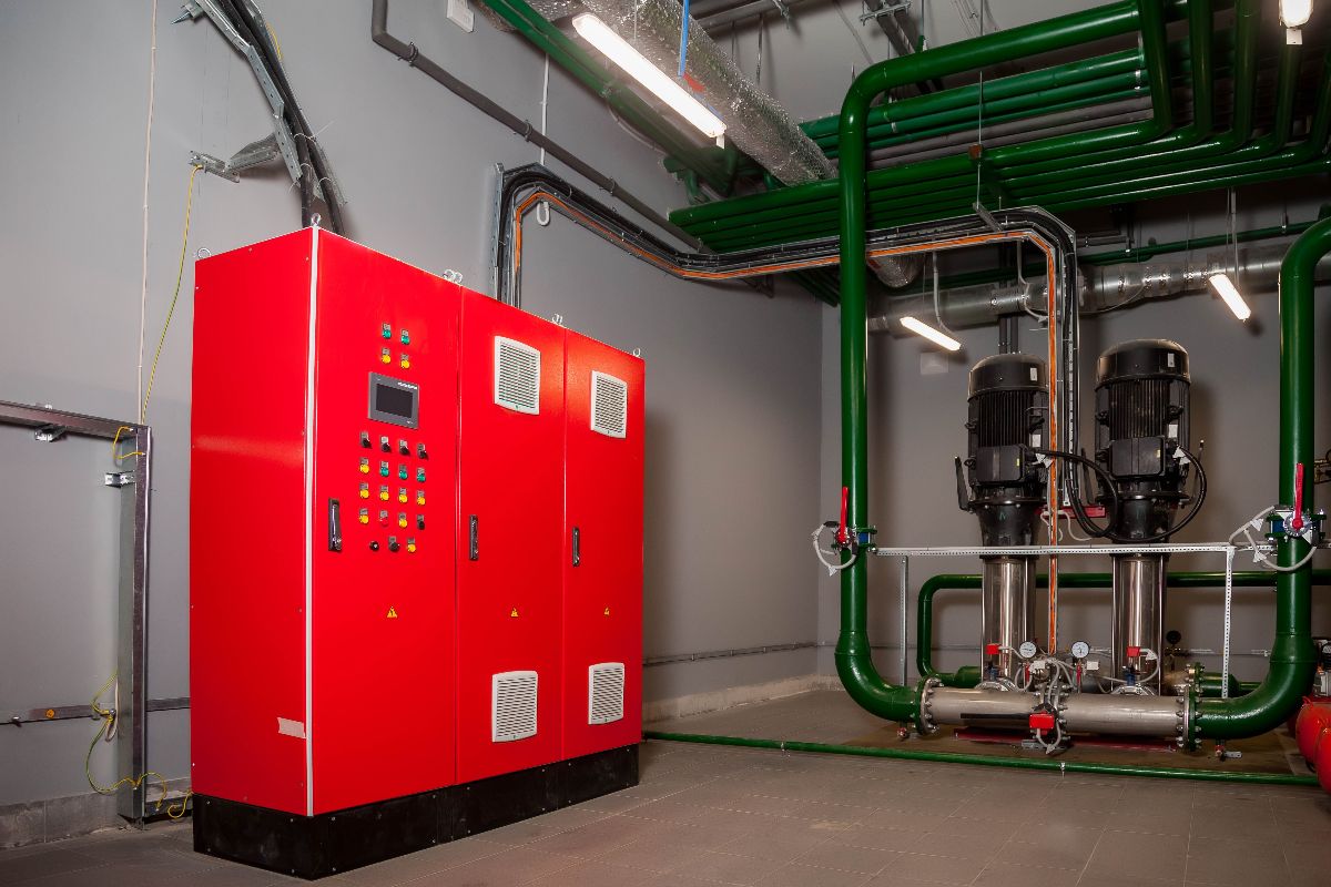 Water valves for the fire protection system