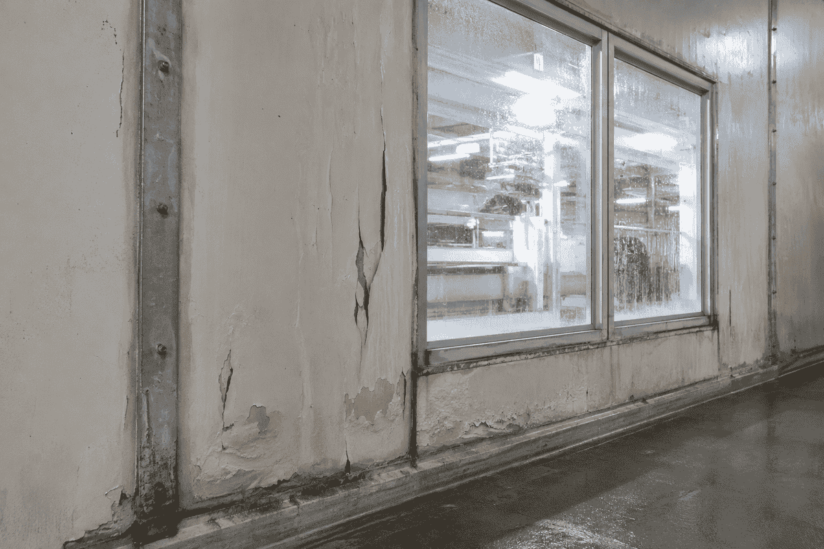 Visible FRP Wall Structural Deterioration